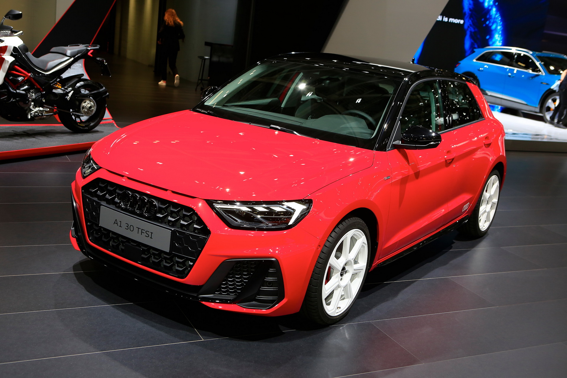 2019-Audi-A1-01 New Audi A1 Sportback Is A Posh Supermini With A Sport Quattro-Inspired Face