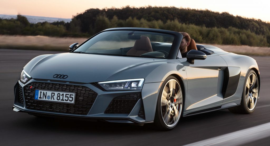 Audi R8 F/L 2019 Audi R8 Debuts With Sportier Styling And More Powerful V10 Engines