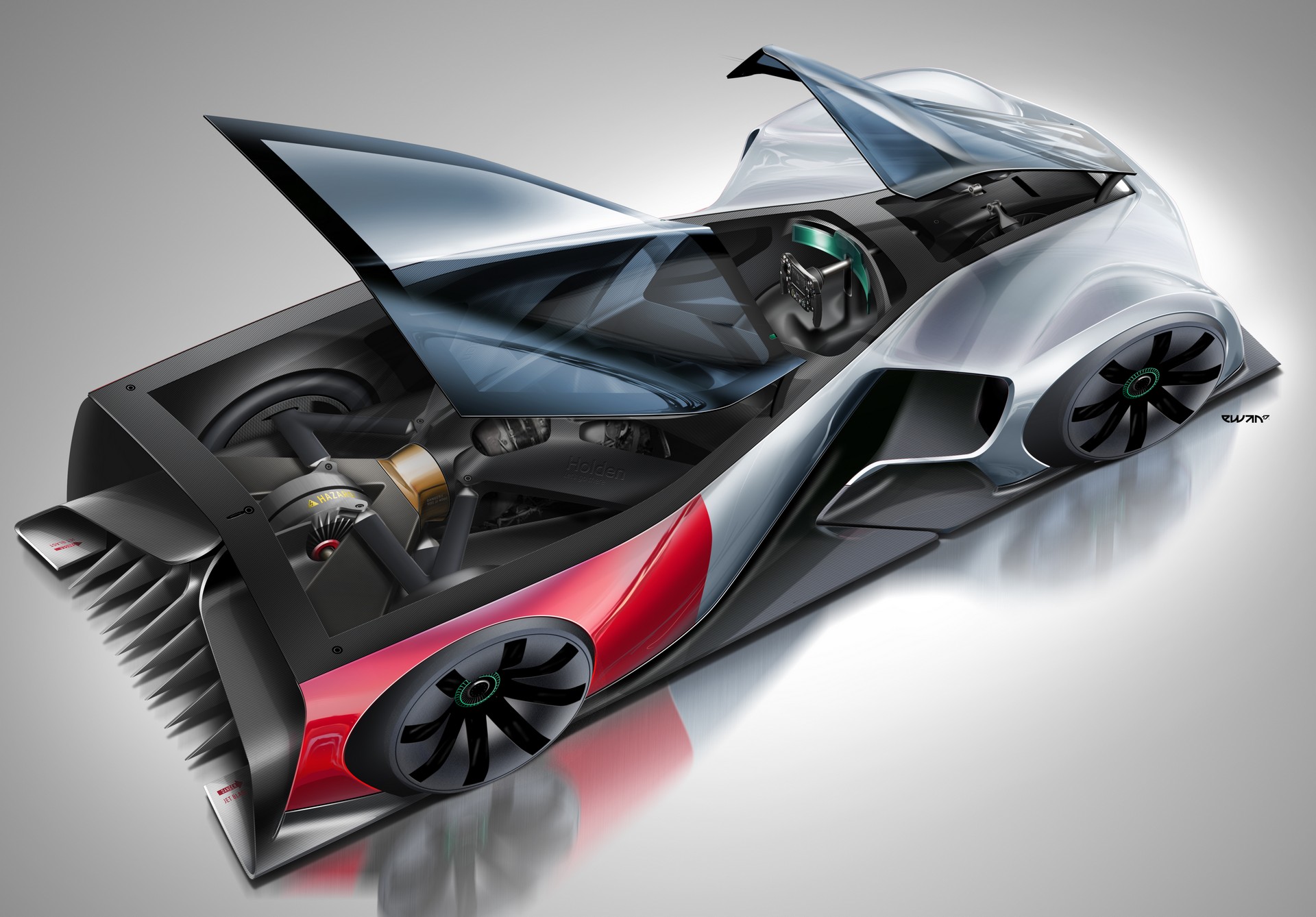 Holden Time Attack Concept-8 Holden’s Time Attack Concept Was Designed For The Post Auto Show Era