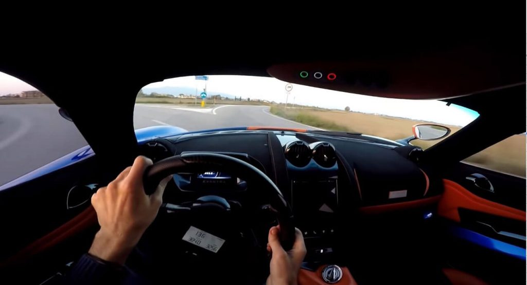  Here’s What Driving The Obscure, 740HP Mazzanti Evantra Looks Like