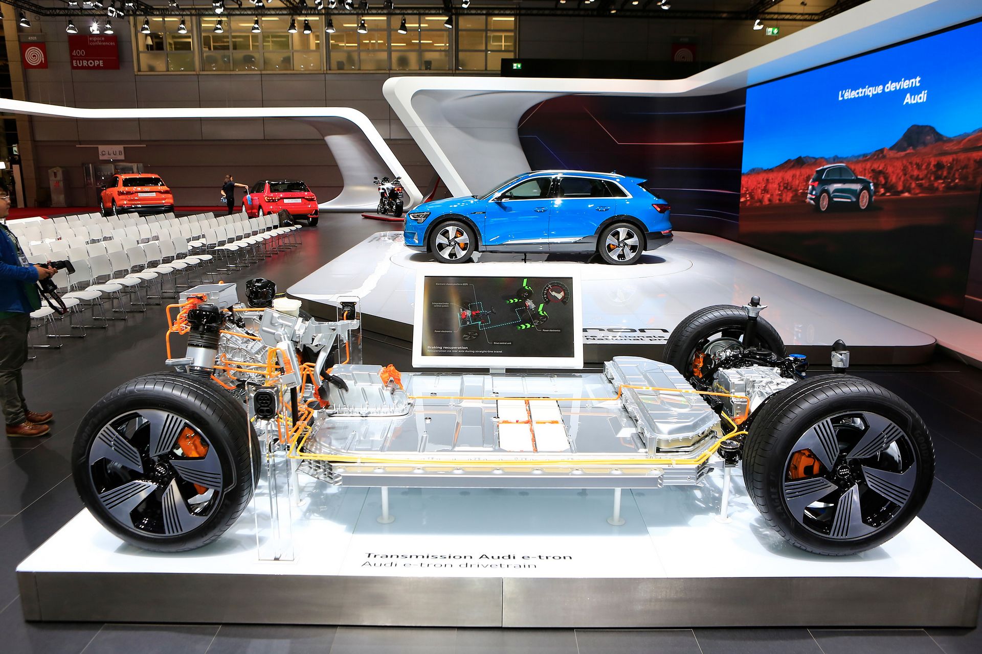 Audi-e-tron-SUV-Paris-23 Audi Shows Its E-Tron SUV Model X Hunter In French Capital