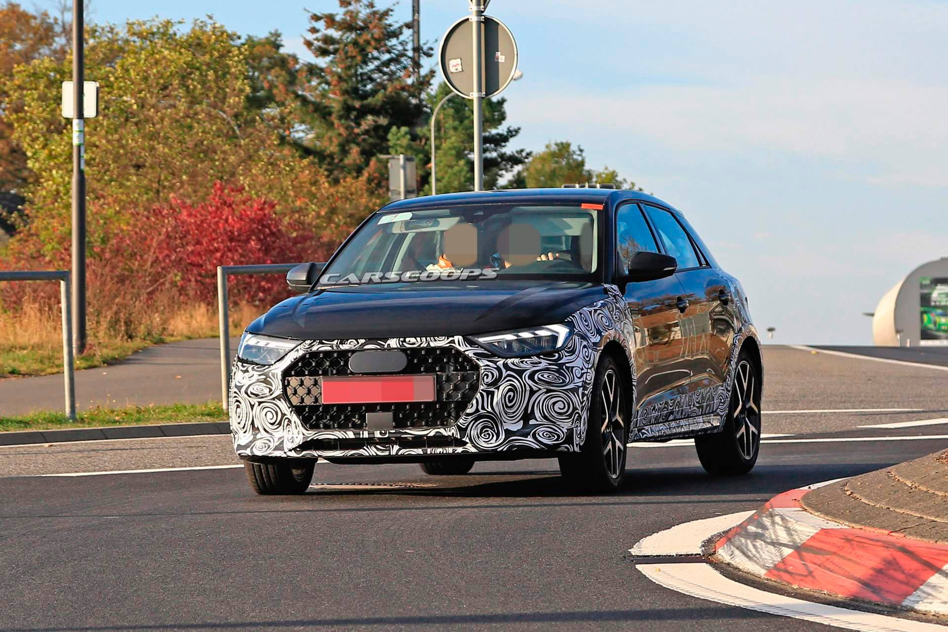 Audi A1 Allroad spy shots 1 All-New Audi A1 Spied Developing An Allroad Personality
