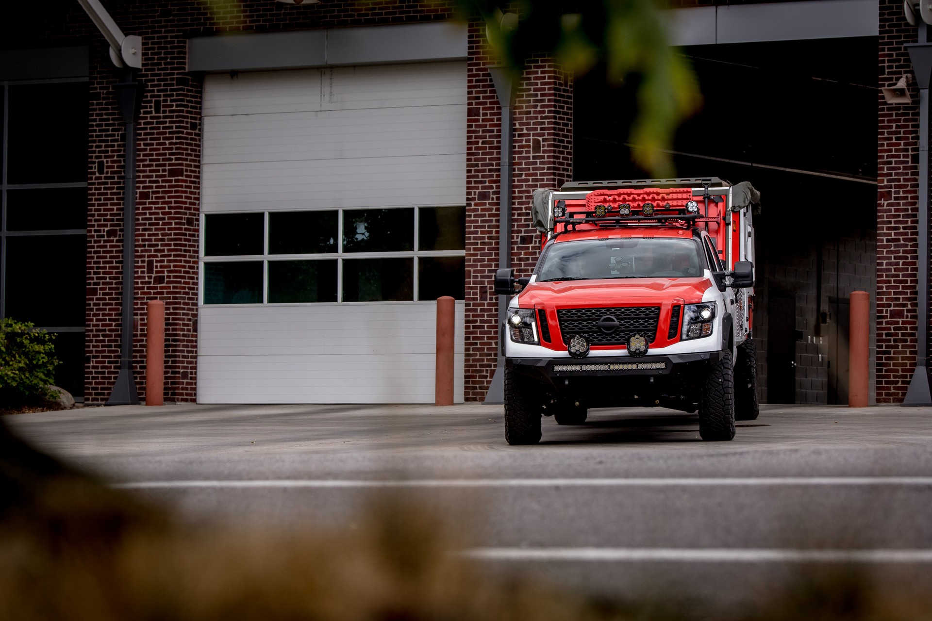 Nissan-Titan-Red-Cross-13 When Disaster Strikes, This Beastly One-Off Nissan Titan Will Come To Your Rescue
