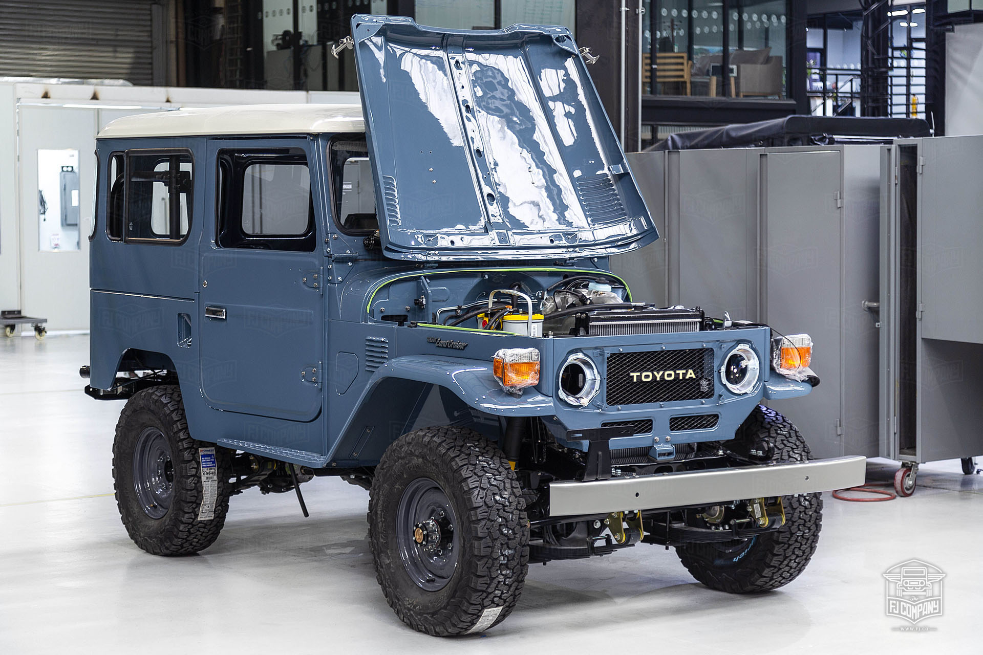 FJ-Company-1982-Toyota-Land-Cruiser-Cadet-Blue-17 The FJ Company’s Latest Looks Ready To Storm Some Distant Beach