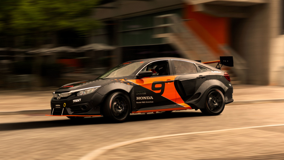 Honda-Civic-Clemson-University-1 University Students Create 600 HP Hybrid Honda Civic RallyCross Car