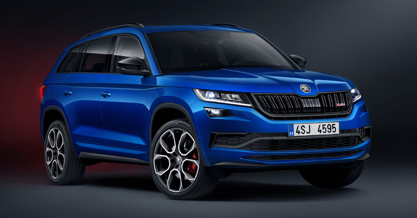 Skoda-Kodiaq-RS-6 Leaked Photos Help Solve 2019 Skoda Kodiaq RS Puzzle