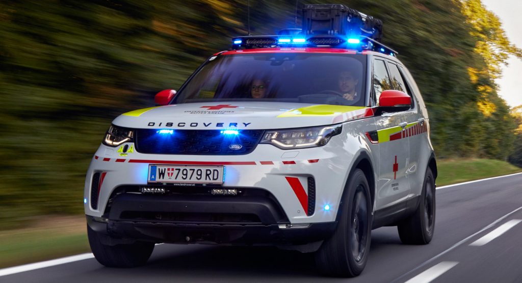  Land Rover SVO Builds A One-Off Discovery Emergency Vehicle Complete With A Drone