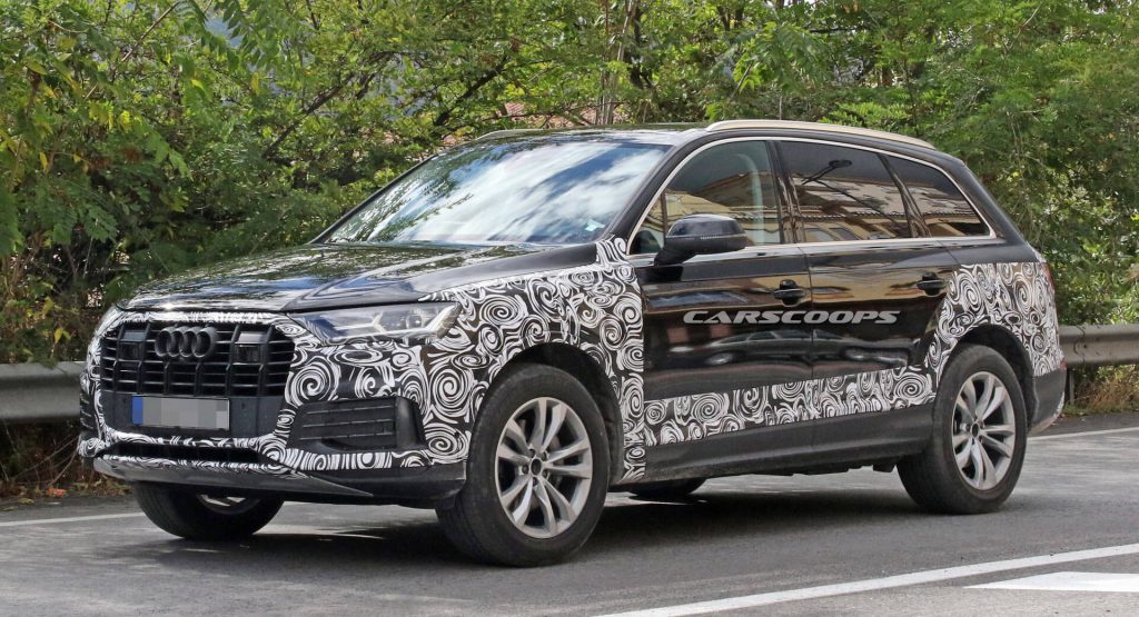  Audi Prepping Facelift 2020 Q7 With New Grille And Headlights