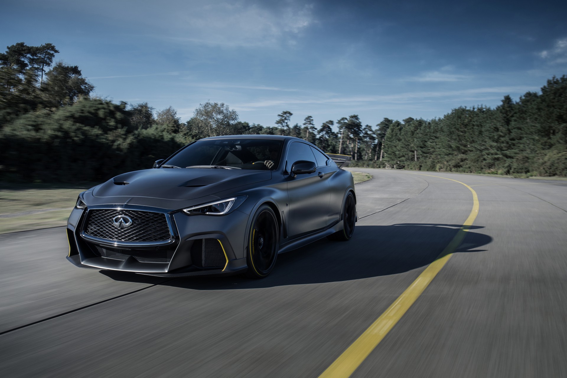 Infiniti Project Black S Concept-30 Infiniti Project Black S Concept With F1 Hybrid Tech Has The Power Go After M4, RS5