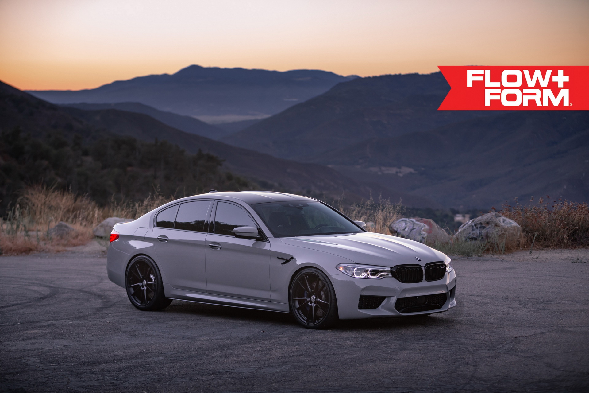bmw m5 satin black hre wheels 5 How Do You Like The New BMW M5 On Satin Black Wheels?