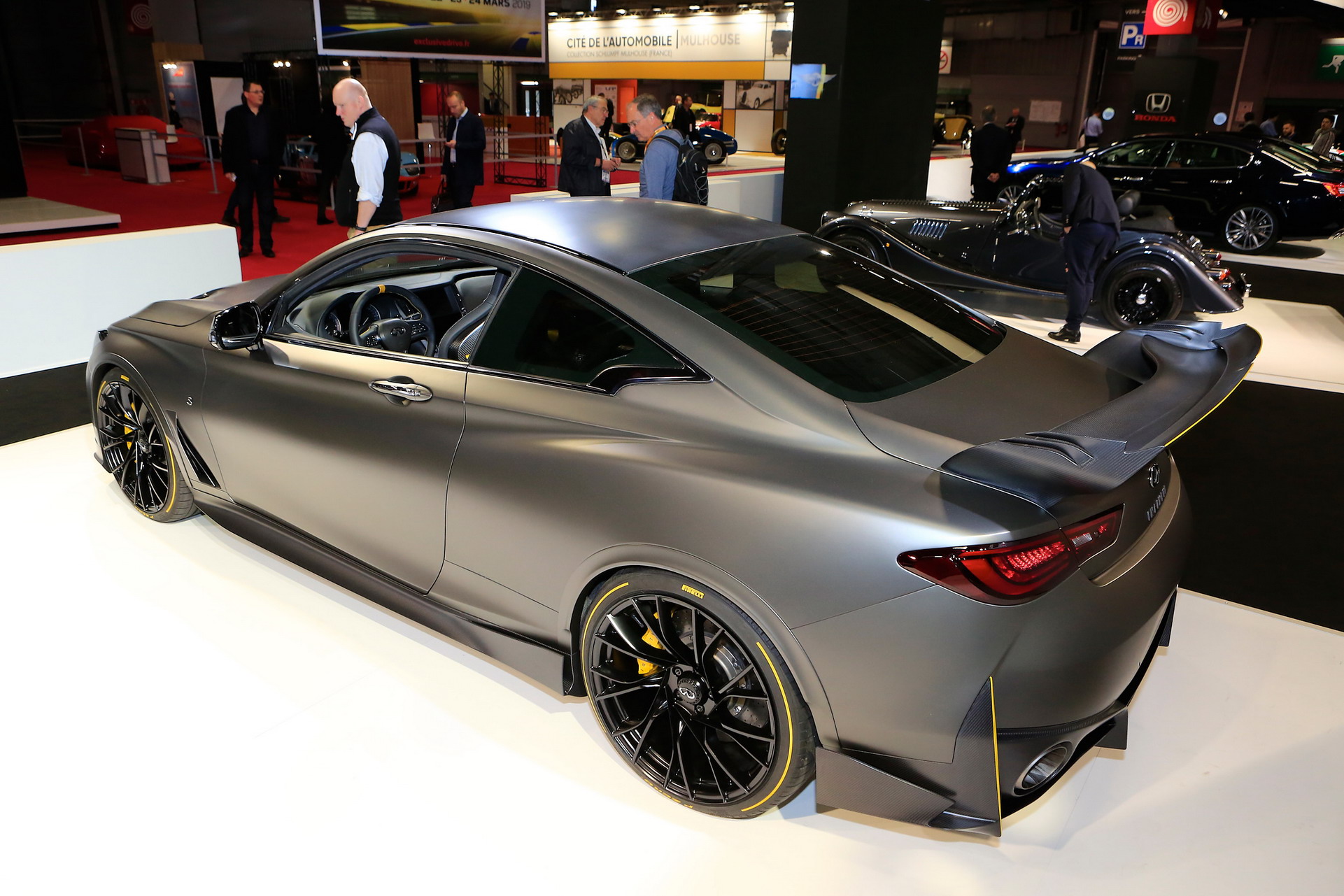 Infiniti Project Black S 14 Infiniti Project Black S Concept With F1 Hybrid Tech Has The Power Go After M4, RS5