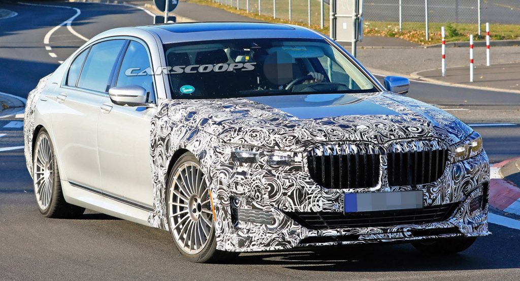  2020 BMW Alpina B7 Facelift Spotted With Texas-Sized Grille And Sportier Front Bumper