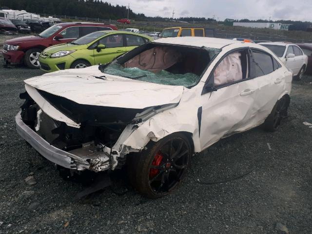 honda civic typer crashed auction 2 2018 Civic Type R Totally Destroyed In Accident Looking To Be A Parts Donor