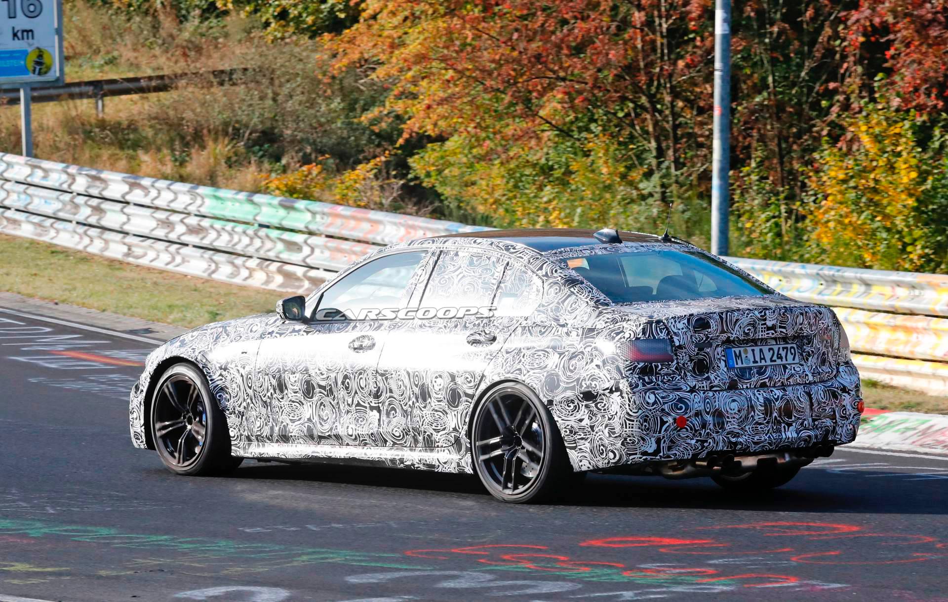 2020 BMW M3 spy shots 8 2020 BMW M3 To Offer 465HP, Less Weight And A Manual Transmission