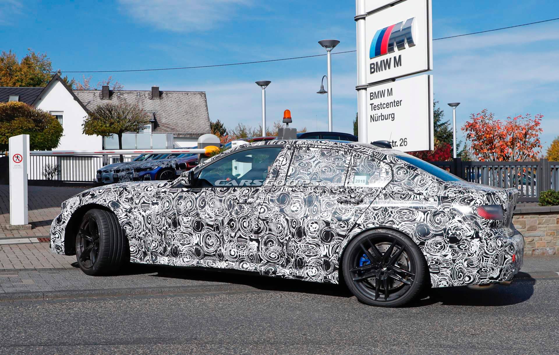 2020 BMW M3 spy shots 18 2020 BMW M3 To Offer 465HP, Less Weight And A Manual Transmission