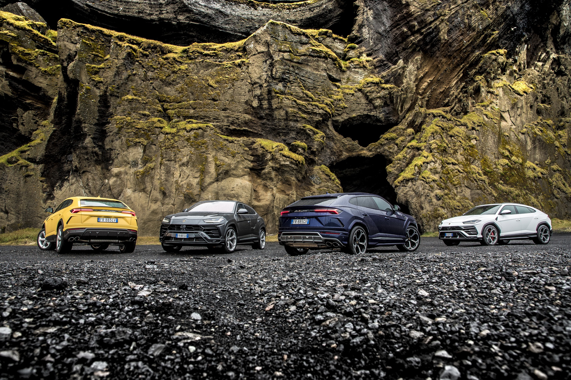lamborghini sends urus to iceland 28 Lamborghini Sends Small Army Of Urus SUVs To Conquer Iceland