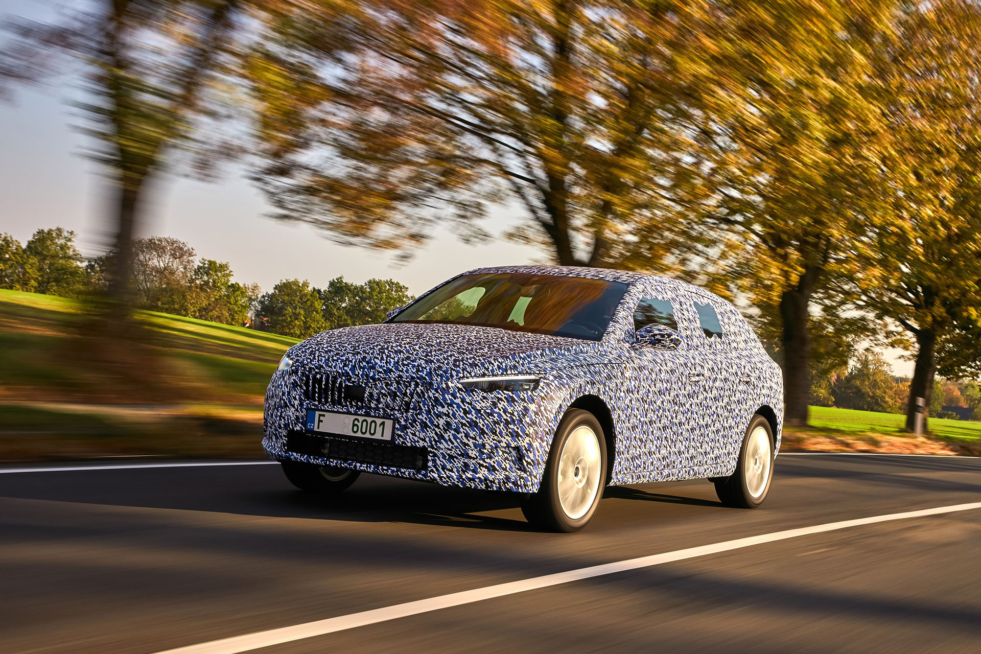 skoda-scala-camouflaged-06 Skoda Shows Us A Camoed Scala For The First Time, Releases Details