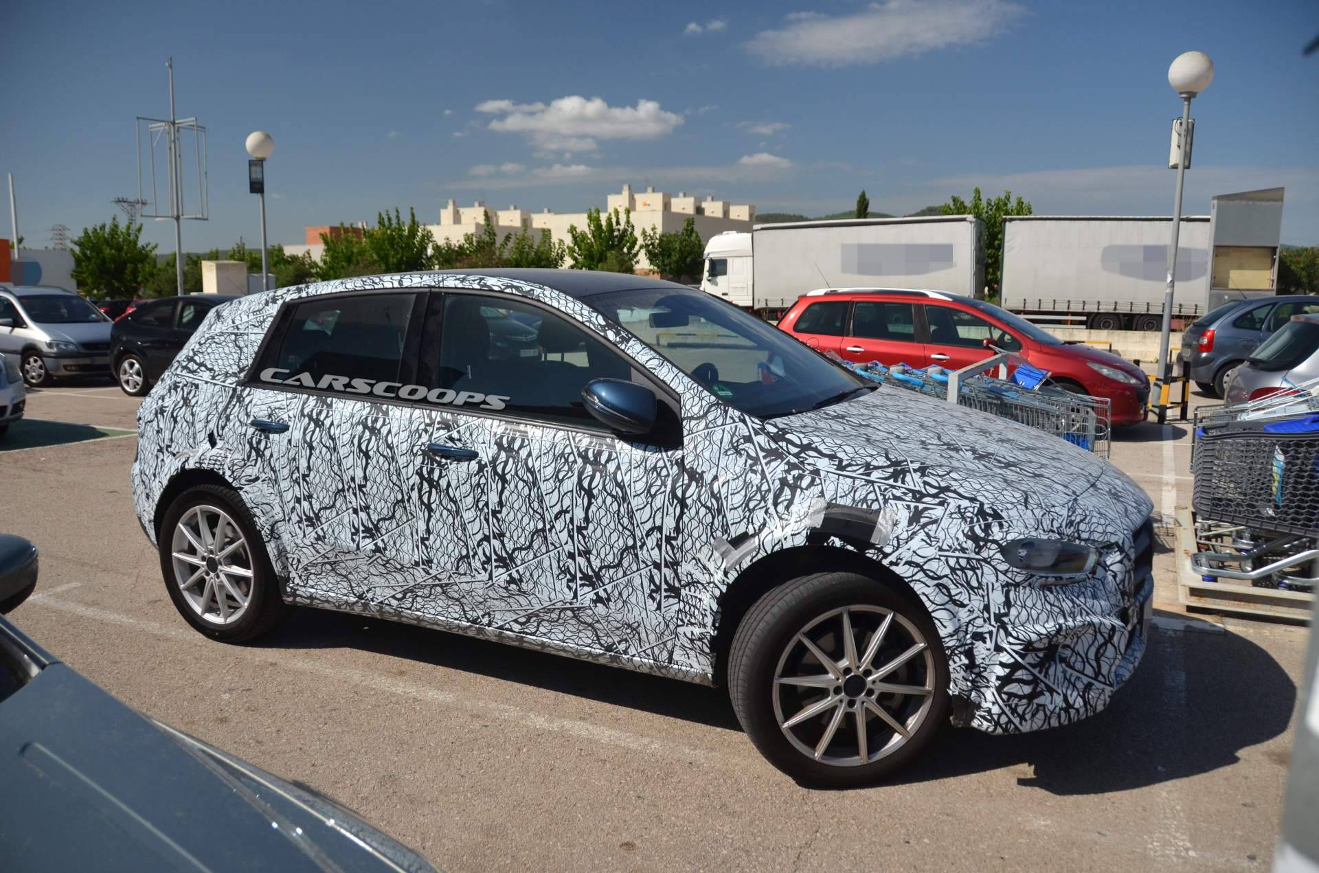 Mercedes-EQ-B-test-mule-spy-shots-5 Is This B-Class Actually A Test Mule For Mercedes’ EQB Electric SUV?