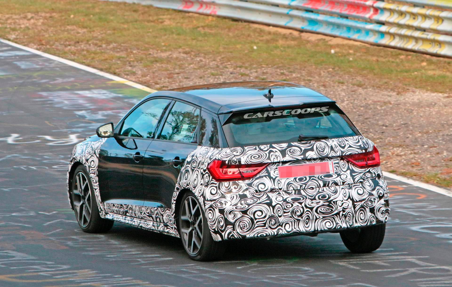 Audi A1 Allroad spy shots 22 All-New Audi A1 Spied Developing An Allroad Personality