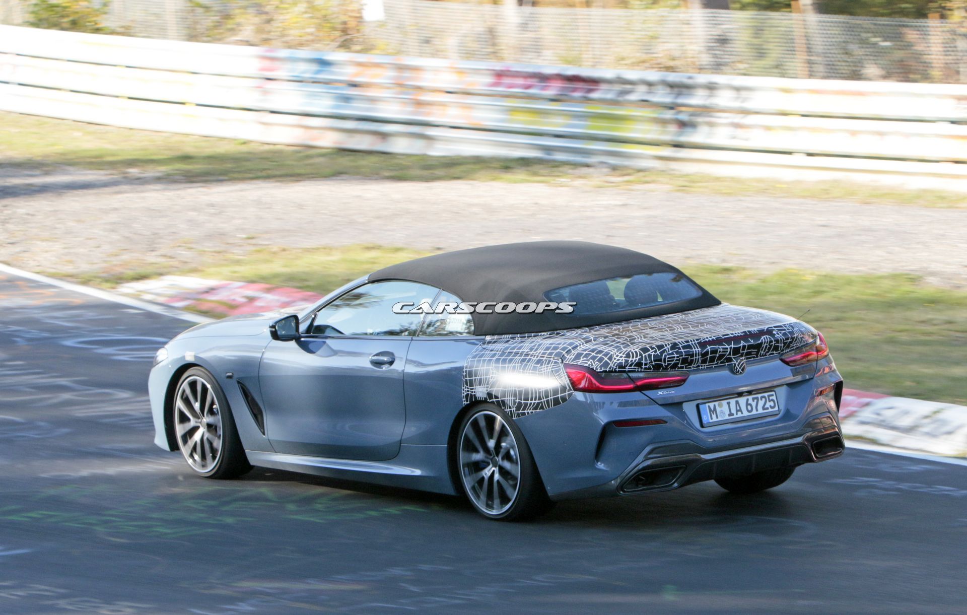 BMW-8-Series-Convertible-Nurburgring-8 Scoop: 2019 BMW 8-Series Convertible Out Of Its Natural Habitat During ‘Ring Tests