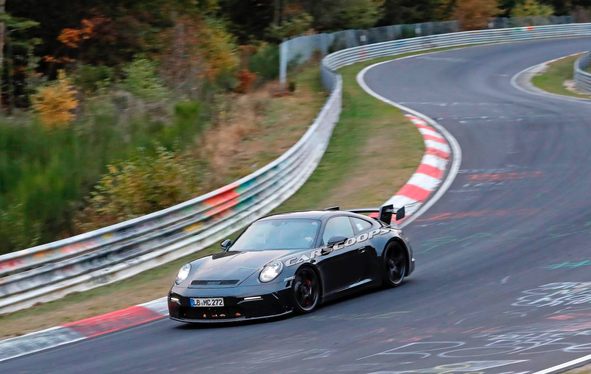 2020 Porsche 911 GT3 992 spy shots 26 2020 Porsche 911 GT3 Is Inching Closer To Production, See It In 63 Images