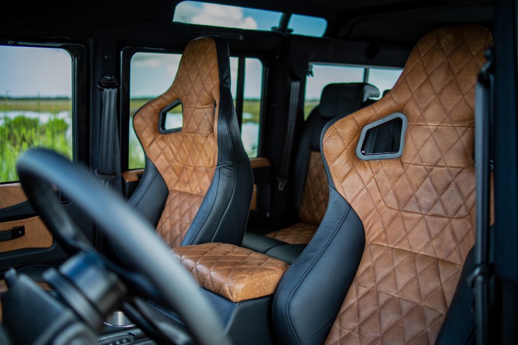 land rover defender tuning 10 Custom Land Rover Defender Has Corvette Power, Kahn Body Kit