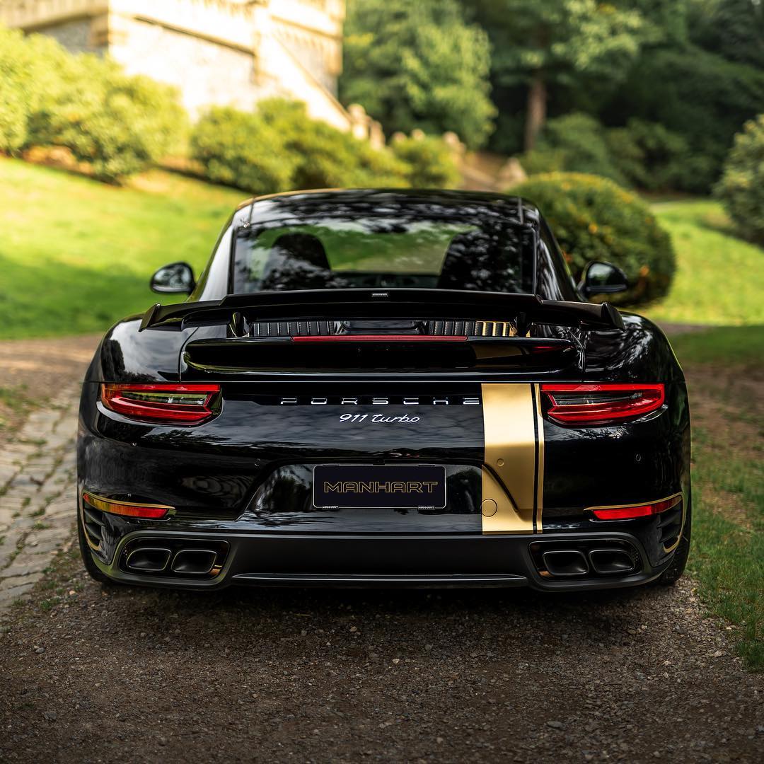 manhart porsche 911 turbo tuning 1 Manhart Tunes Porsche 911 Turbo To 670 HP, Performance Almost Matches The GT2 RS