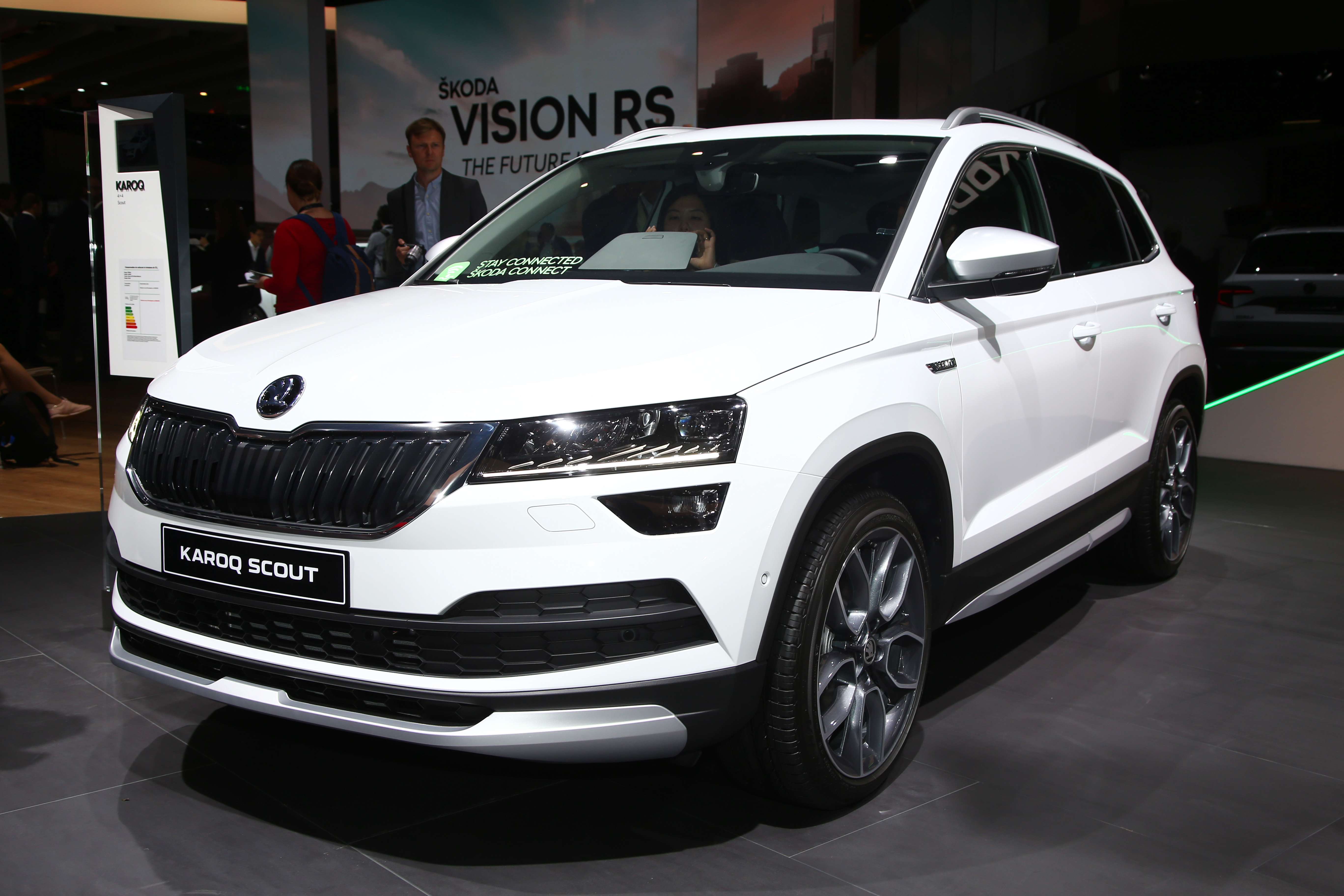 Skoda b13 2018 Paris Auto Show Gallery: Skoda & Seat