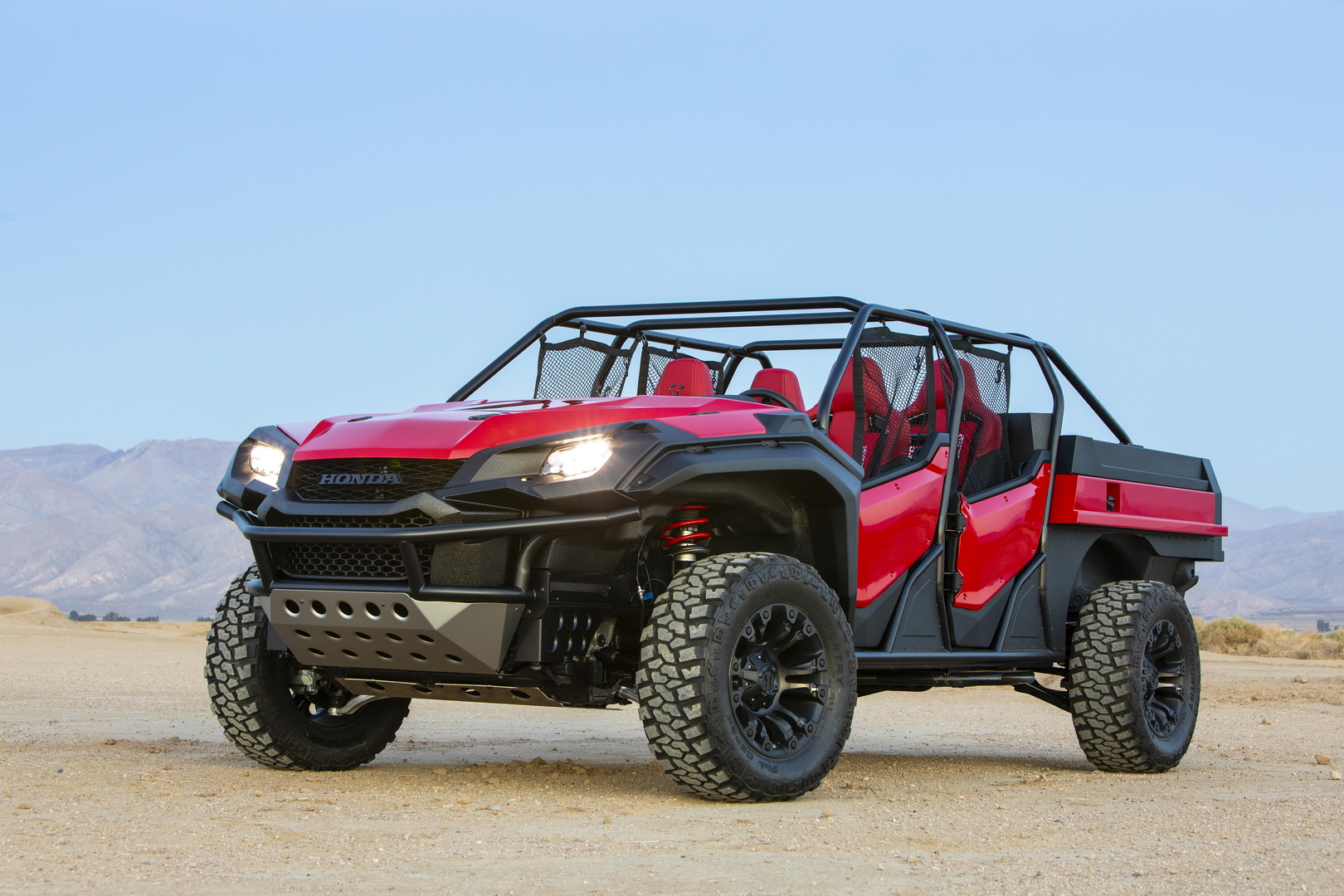 2018 honda rugged open air vehicle concept 1 Honda’s New Open Air Vehicle Concept Is A Ridgeline-Based Buggy