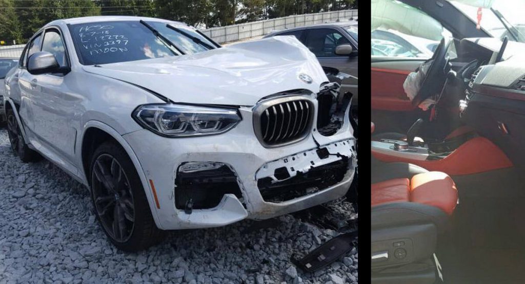  It Sure Didn’t Take Long For Someone To Crash A 2019 BMW X4 M40i