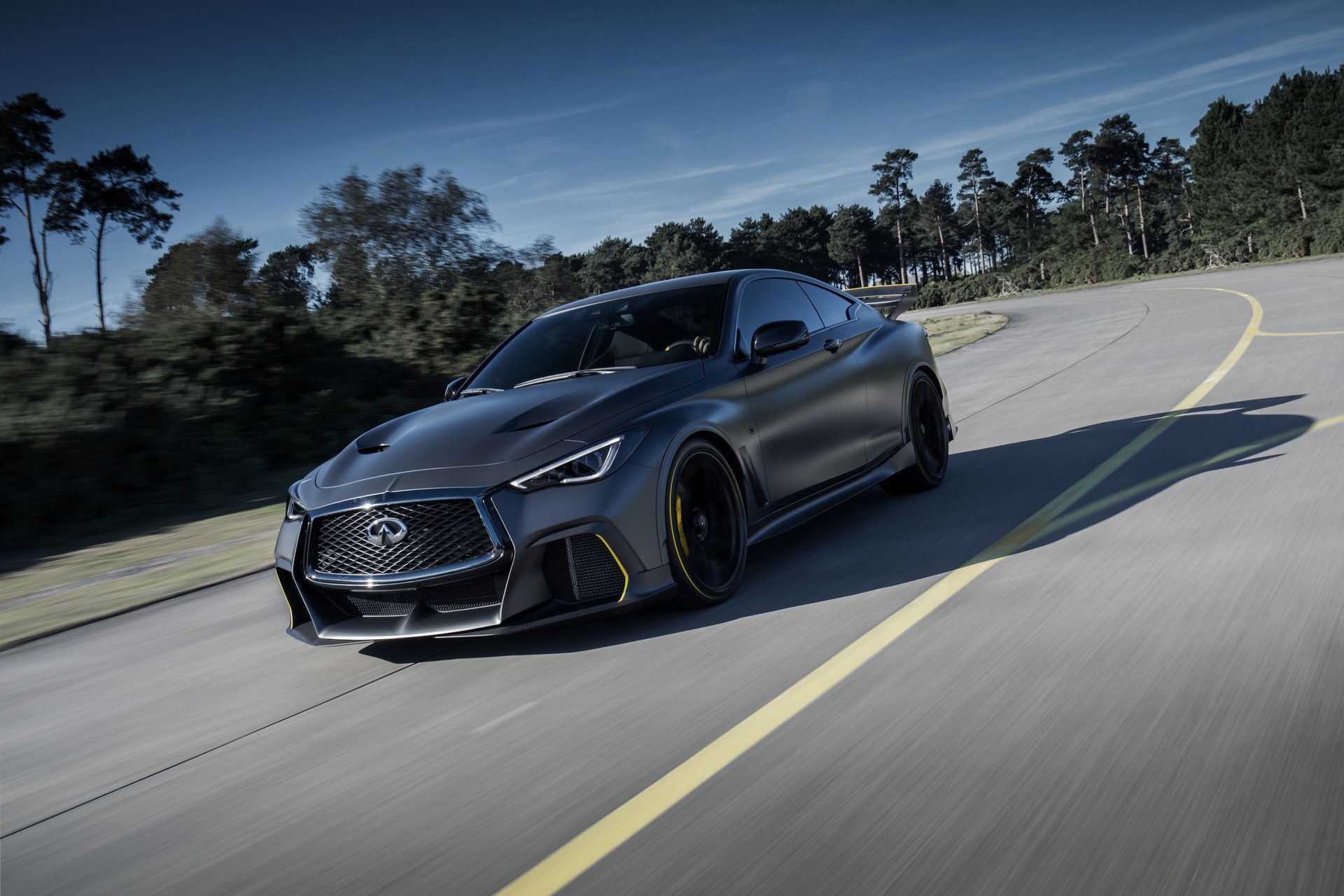 Infiniti Project Black S Concept-28 Infiniti Project Black S Concept With F1 Hybrid Tech Has The Power Go After M4, RS5