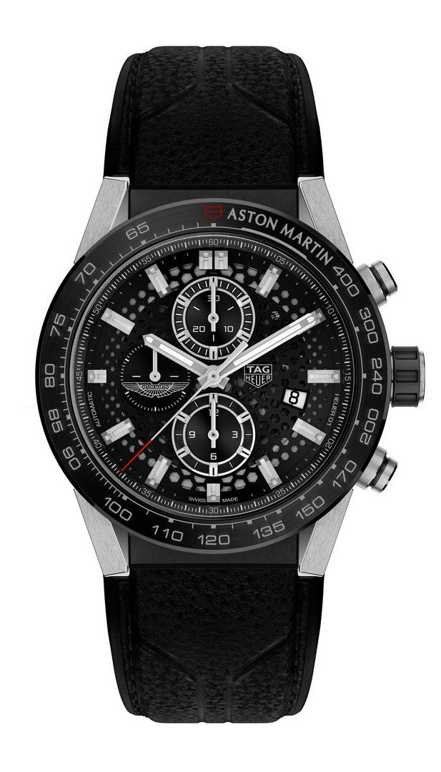 tag heuer carrera calibre heuer 01 aston martin special edition 14 Match Your Aston Martin With Tag Heuer’s New Chronograph