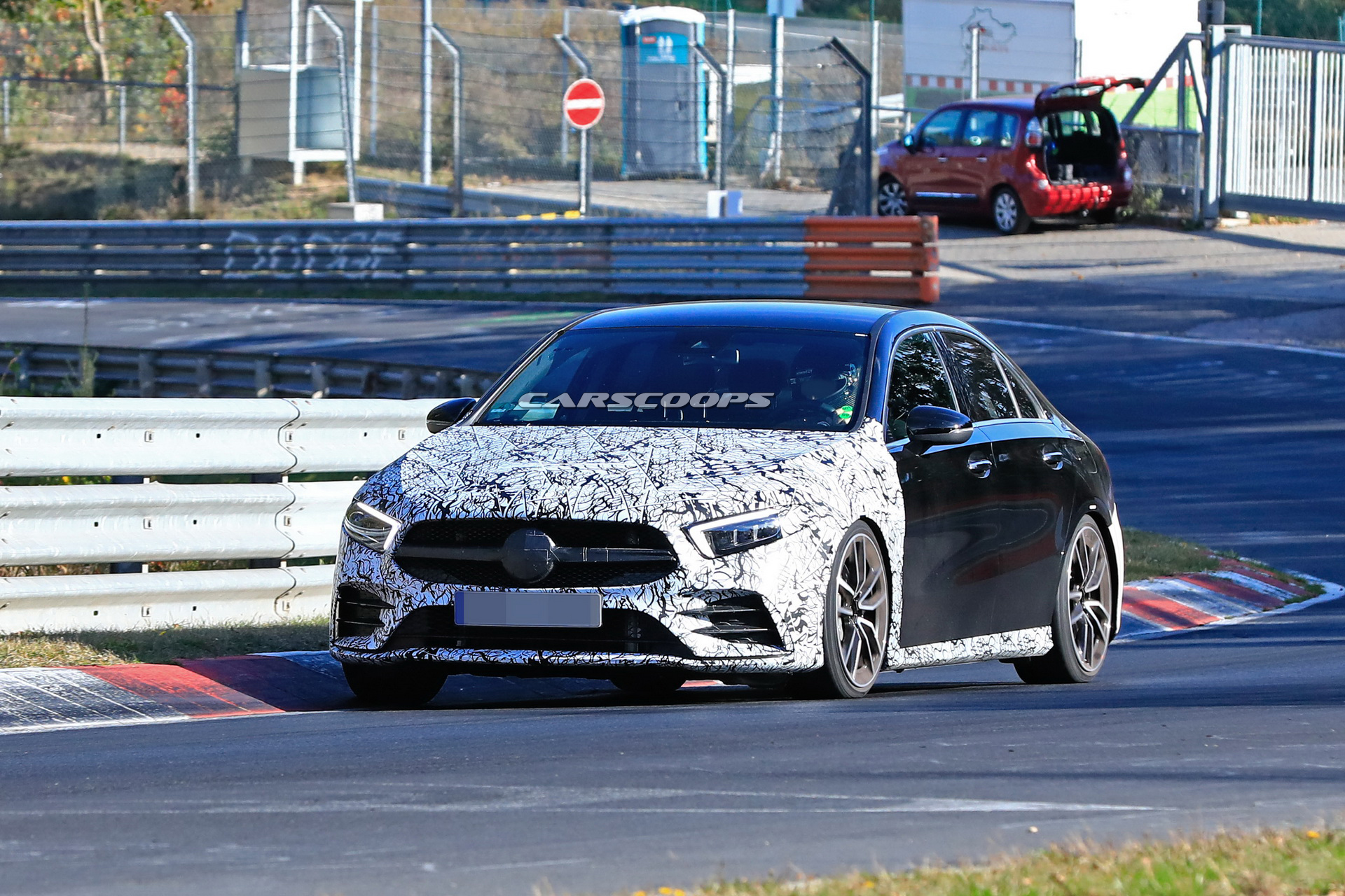 2019 mercedes amg a35 sedan spy 3 2019 Mercedes-AMG A35 Sedan Prototype Leaves Little To The Imagination