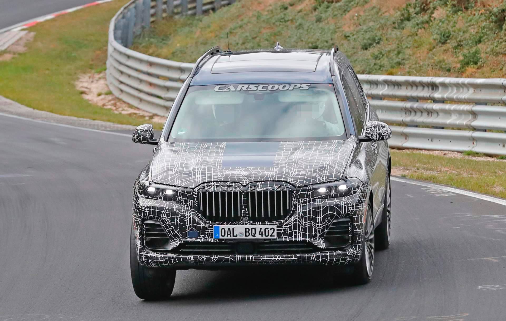Alpina XD7 spy shots 1 Alpina XD7 Prototype Unleashed On The ‘Ring Is The Diesel-Powered BMW X7M