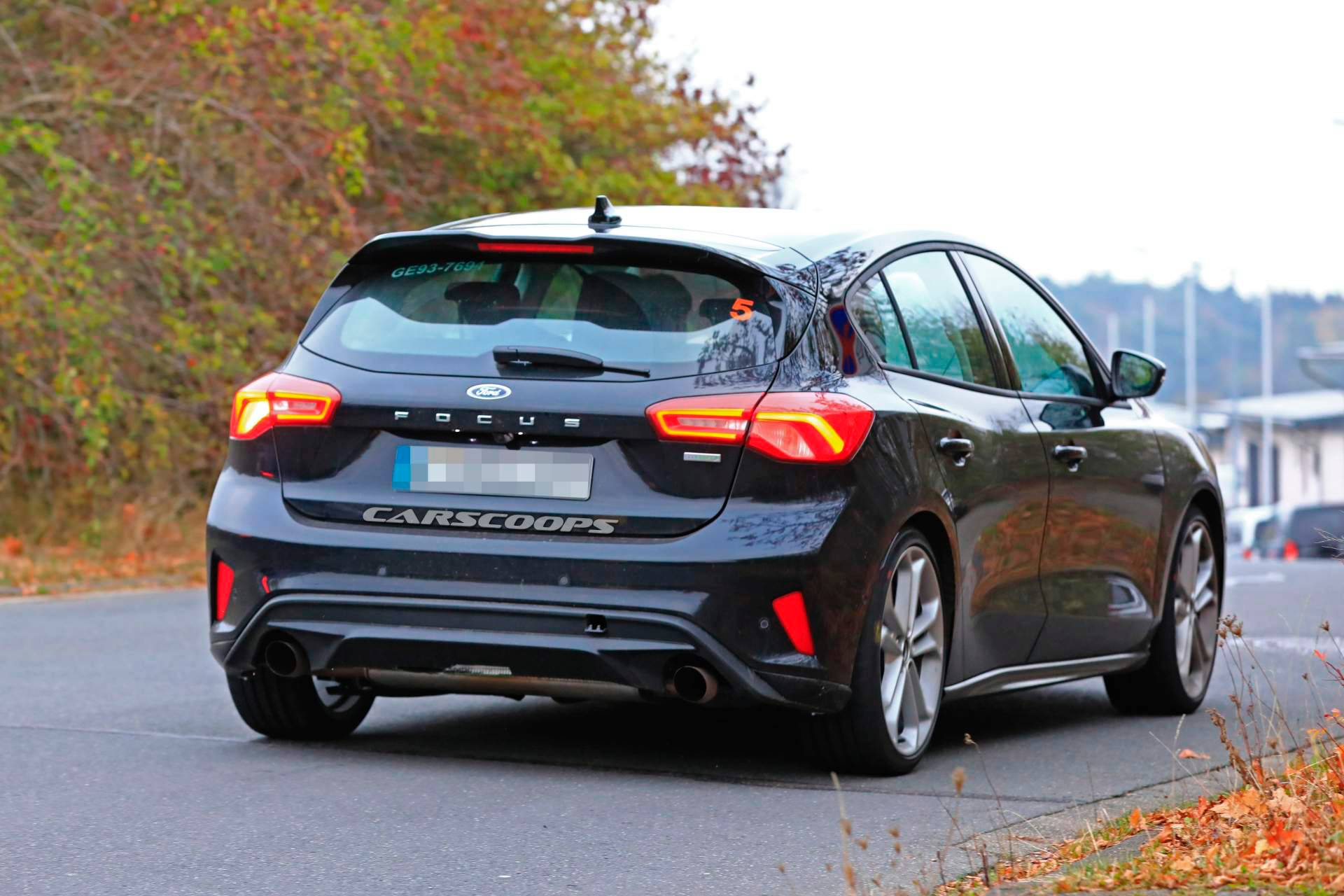 2019 Ford Focus ST spy shots 14 2019 Ford Focus ST: Here It Is In Production Form, Interior Included