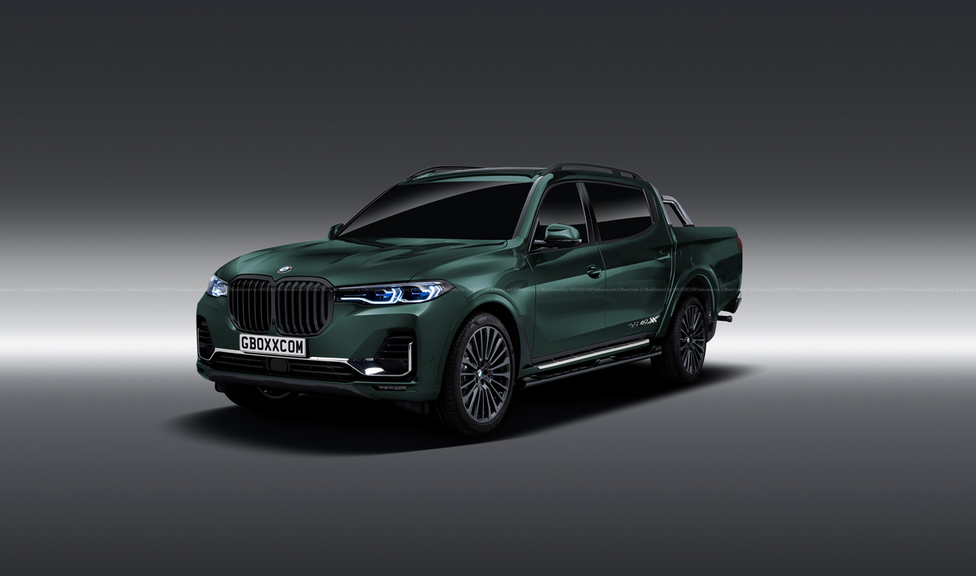 bmw x7 renderings 2 New BMW X7 Tries On Several Digital Suits That Don’t Make Sense