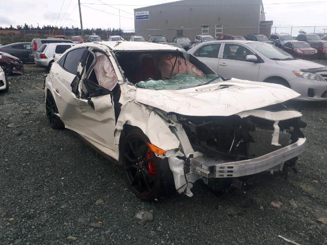 honda civic typer crashed auction 1 2018 Civic Type R Totally Destroyed In Accident Looking To Be A Parts Donor