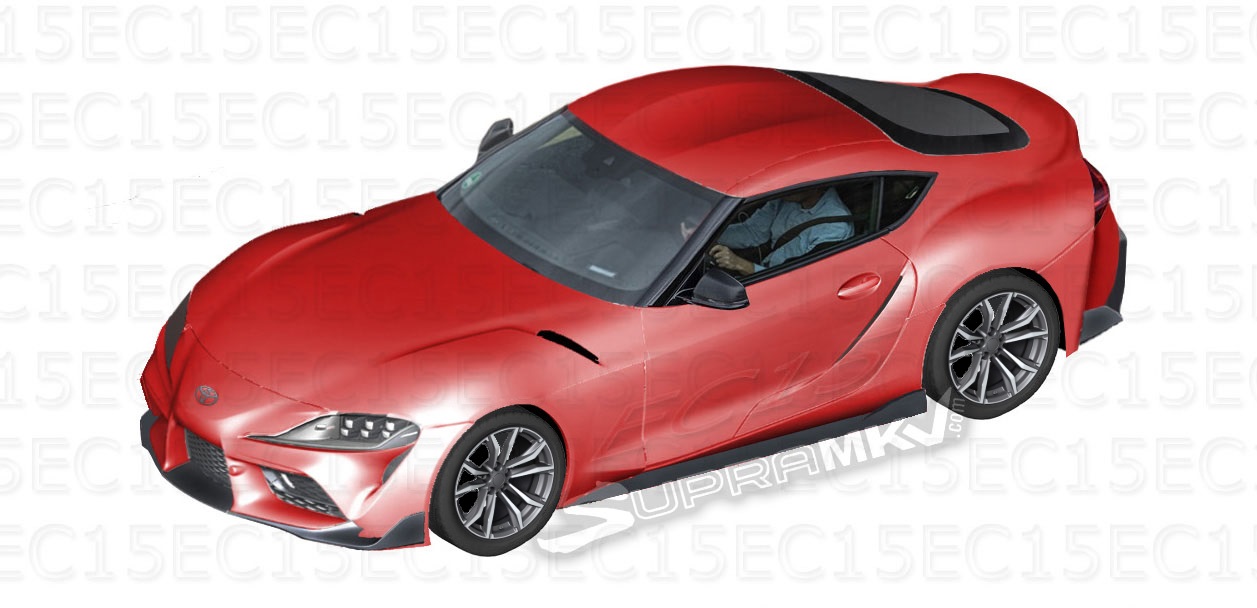 2019 Toyota Supra renderings 3 2019 Toyota Supra Modeled Inside And Out From Leaked Parts Diagrams