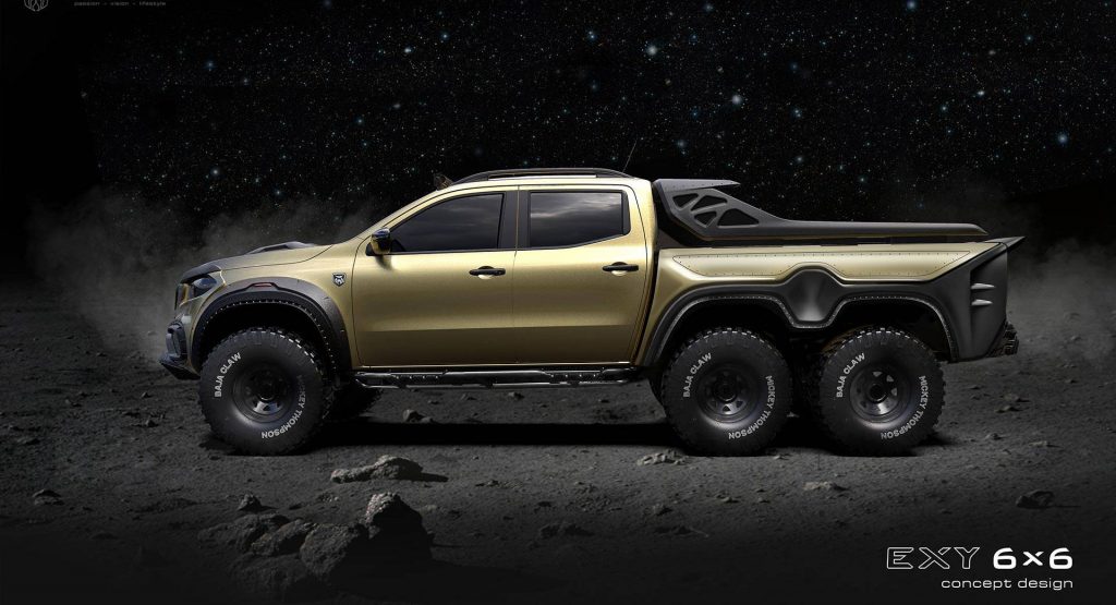 Carlex’s Outlandish 6×6 Mercedes-Benz X-Class Is Ready For The Mars Mission
