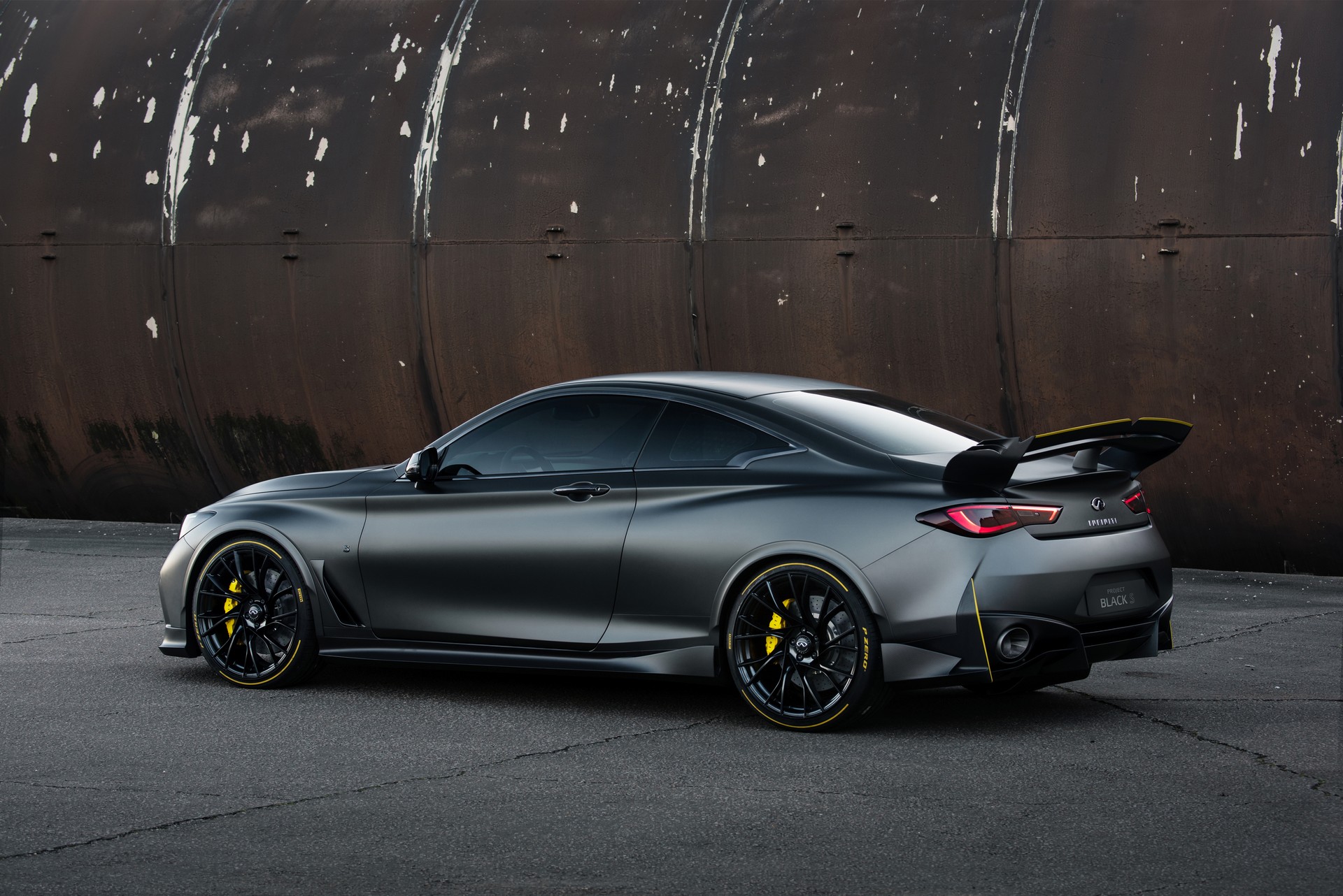 Infiniti Project Black S Concept-15 Infiniti Project Black S Concept With F1 Hybrid Tech Has The Power Go After M4, RS5
