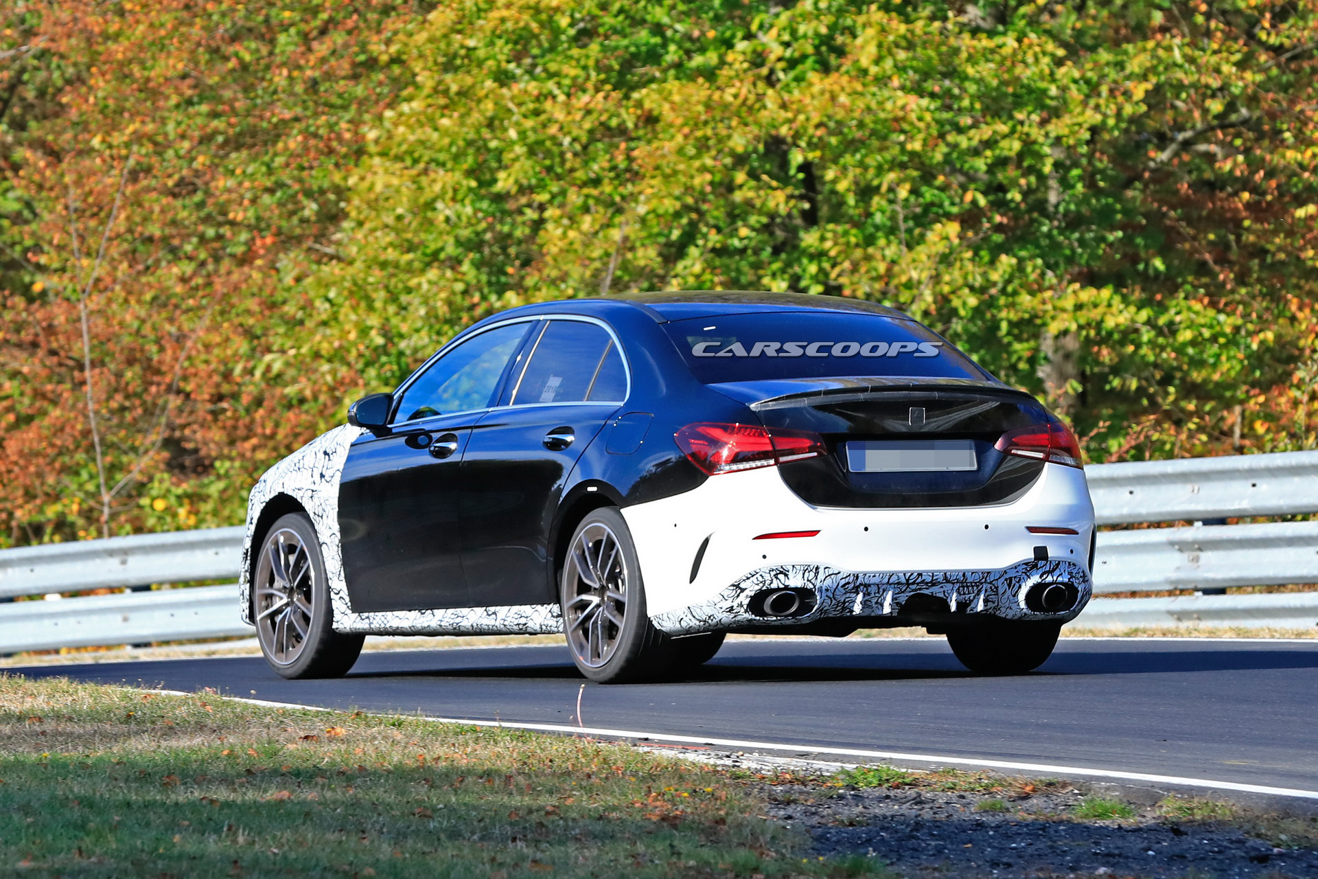 2019 mercedes amg a35 sedan spy 9 2019 Mercedes-AMG A35 Sedan Prototype Leaves Little To The Imagination