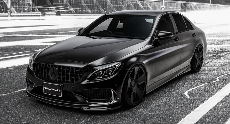 Wald International Gives W205 Mercedes C-Class A Sinister Look