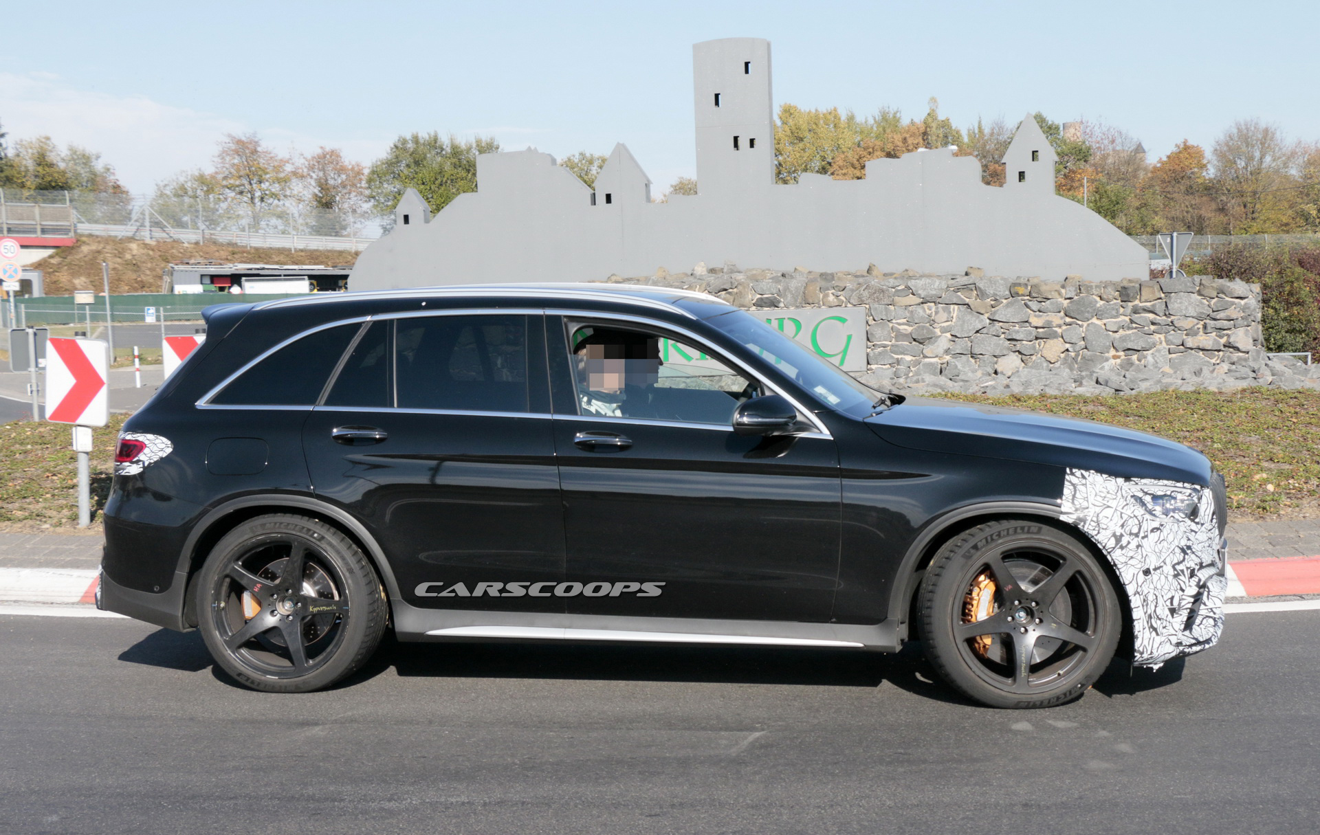 2019 mercedes amg glc63 facelift spy 16 2020 Mercedes-AMG GLC 63 Gets A Mild Makeover, Coming Next Year