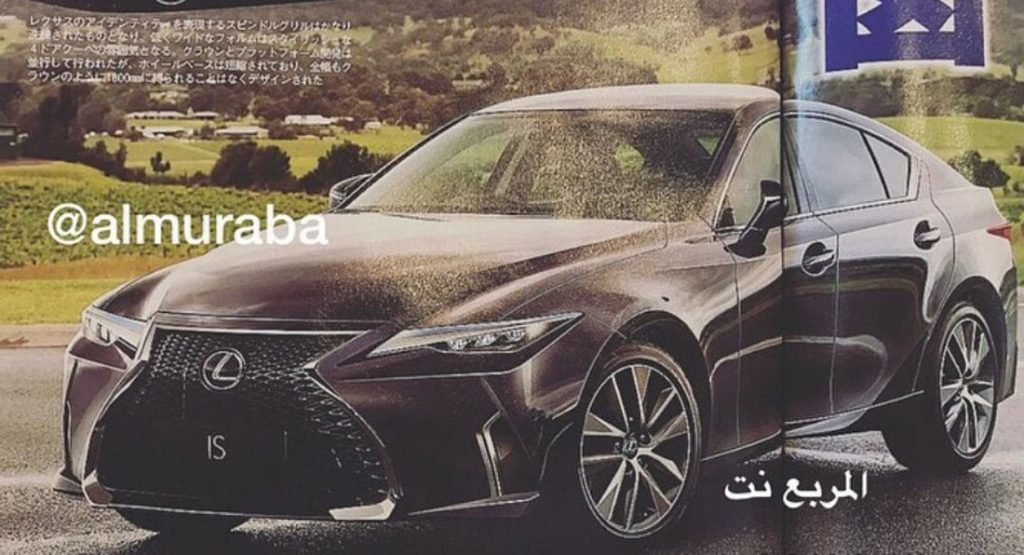  Next-Gen Lexus IS To Get Much Edgier Design Than Current Model