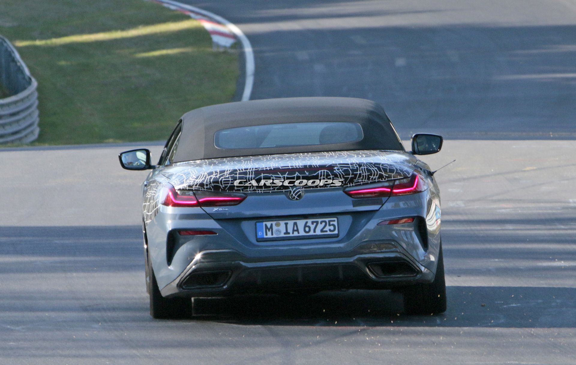 BMW-8-Series-Convertible-Nurburgring-12 Scoop: 2019 BMW 8-Series Convertible Out Of Its Natural Habitat During ‘Ring Tests