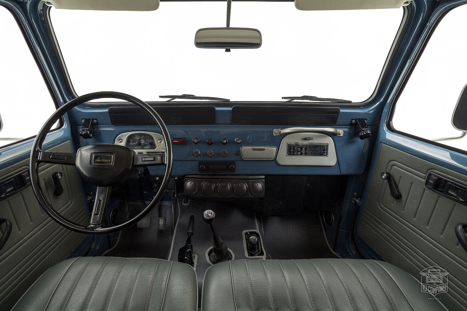 FJ-Company-1982-Toyota-Land-Cruiser-Cadet-Blue-16 The FJ Company’s Latest Looks Ready To Storm Some Distant Beach