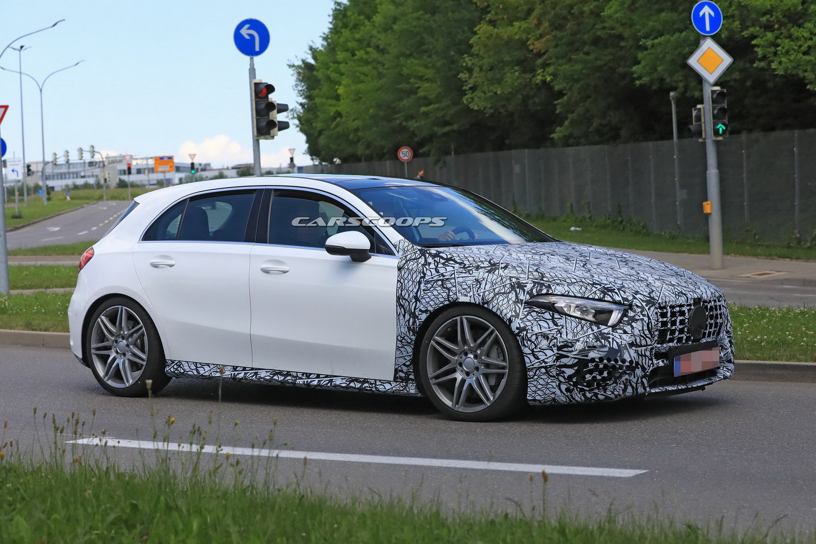 mercedes amg a45 a50 prototype 3 It’s Official: New Mercedes-AMG A45 Getting Drift Mode, 8sp Dual Clutch Transmission