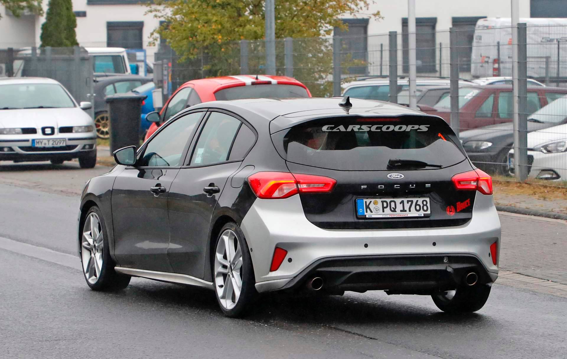2019 Ford Focus ST spy shots 17 2019 Ford Focus ST: Here It Is In Production Form, Interior Included
