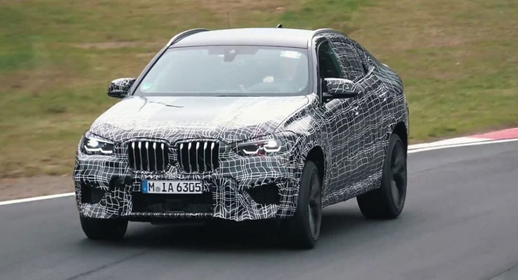  2020 BMW X6 M Set Loose At The Track For Testing Purposes