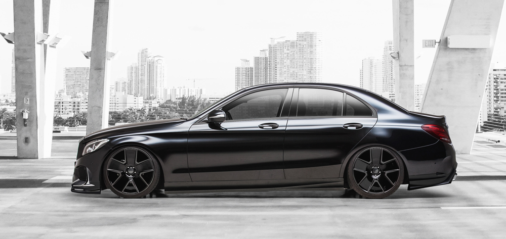 mercedes c class wald tuning 3 Wald International Gives W205 Mercedes C-Class A Sinister Look